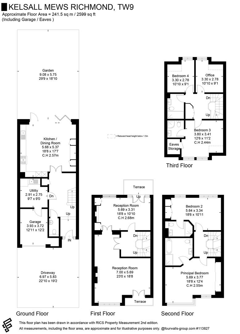 4, Kelsall Mews, Richmond floorplan