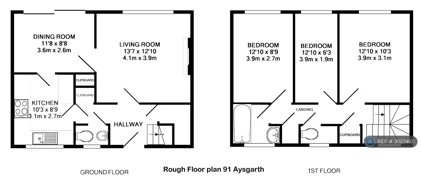 Aysgarth, Bracknell floorplan