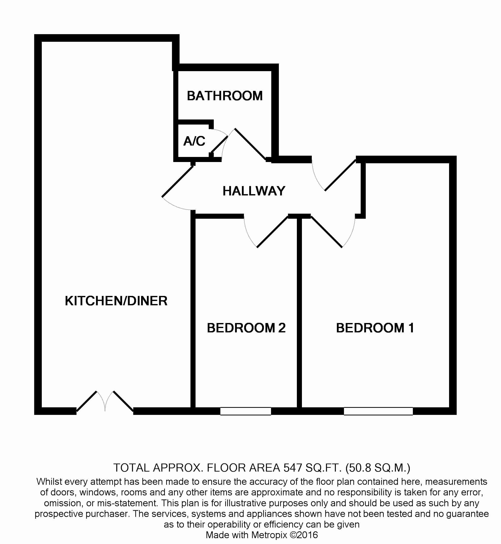 1, Denby Dale Place, Corby floorplan