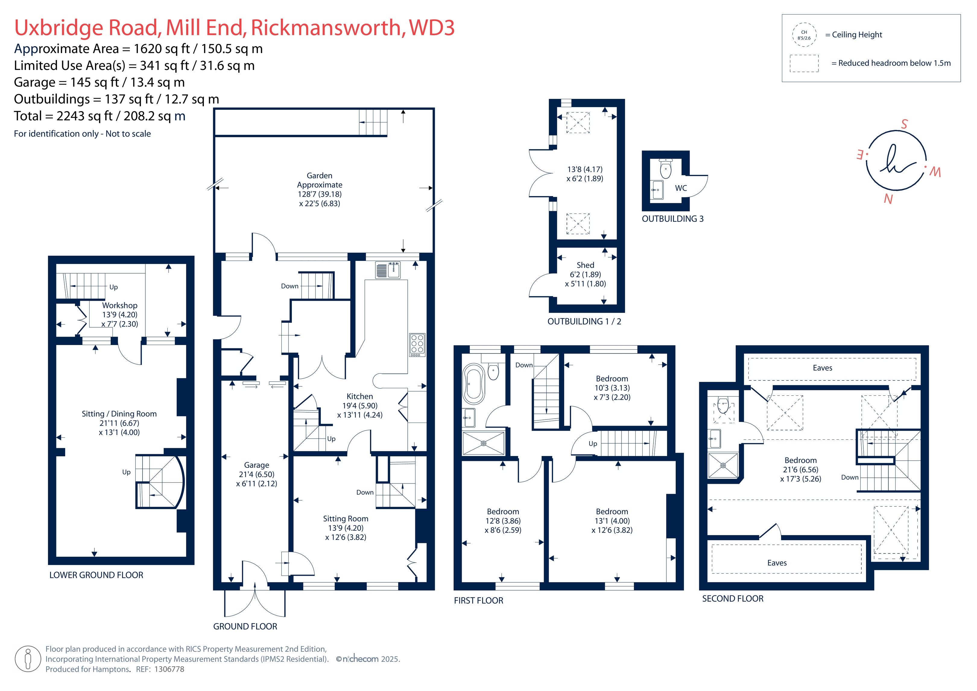 241, Uxbridge Road, Rickmansworth floorplan