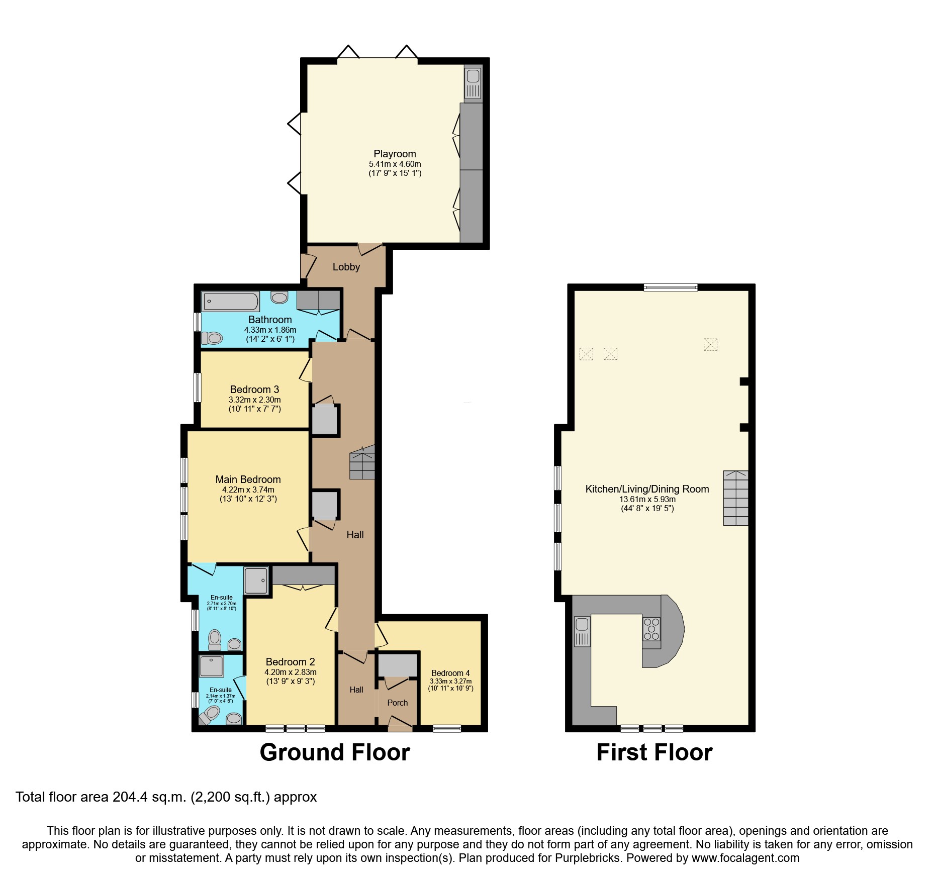 23, Water Lane, Leeds floorplan