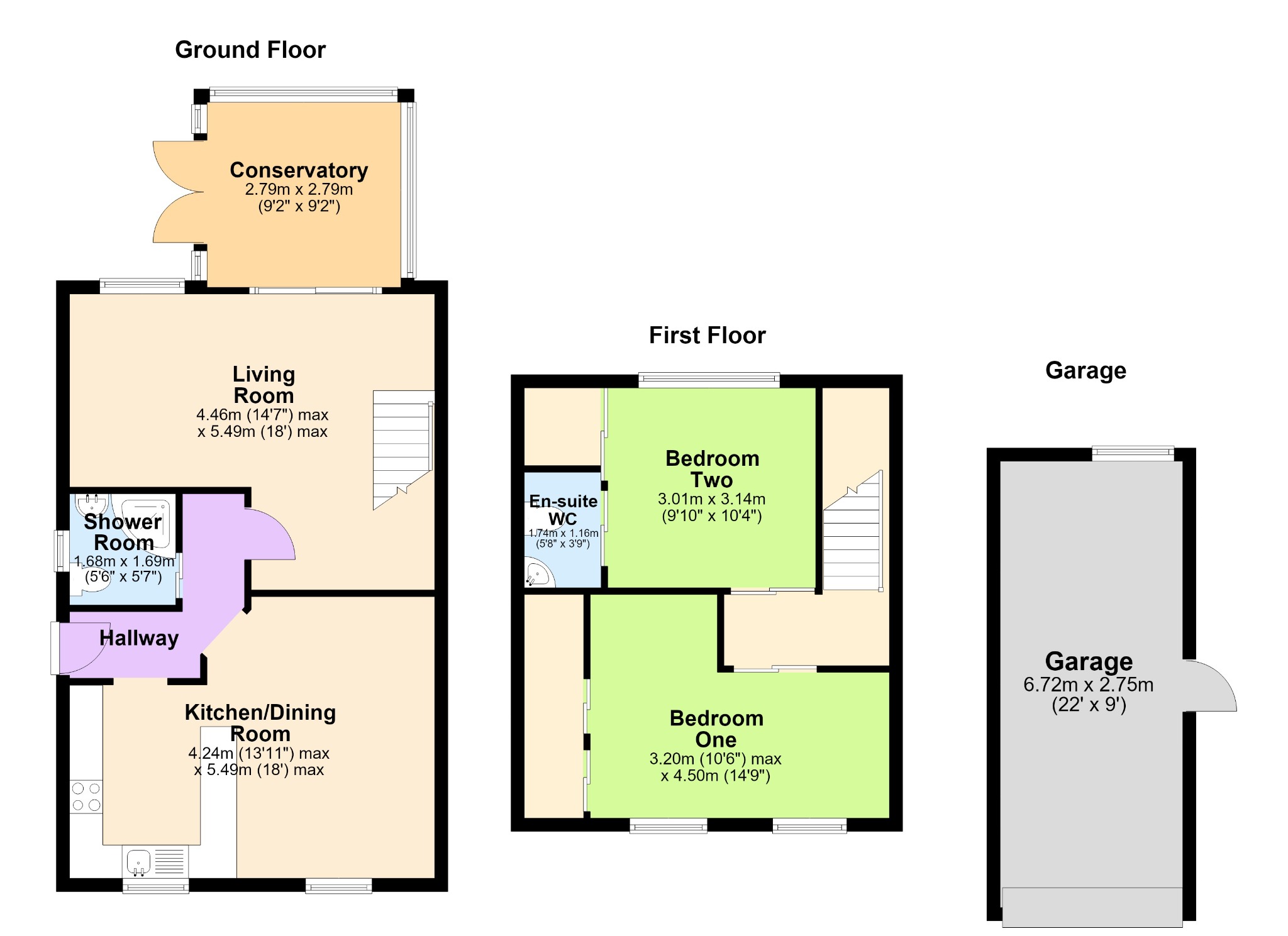 Hillmorton, Warwickshire floorplan