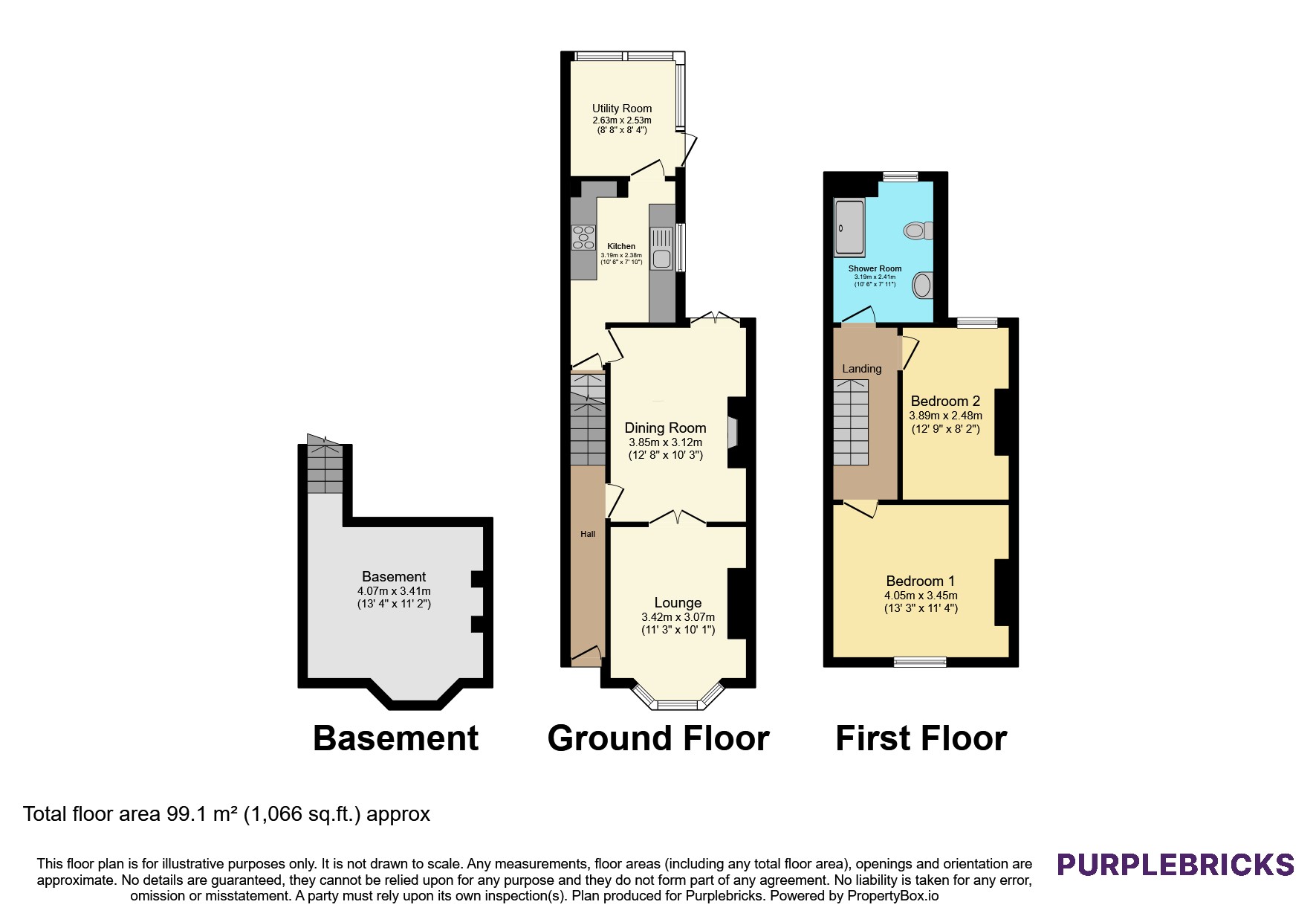 35, Gordon Road, Gillingham floorplan