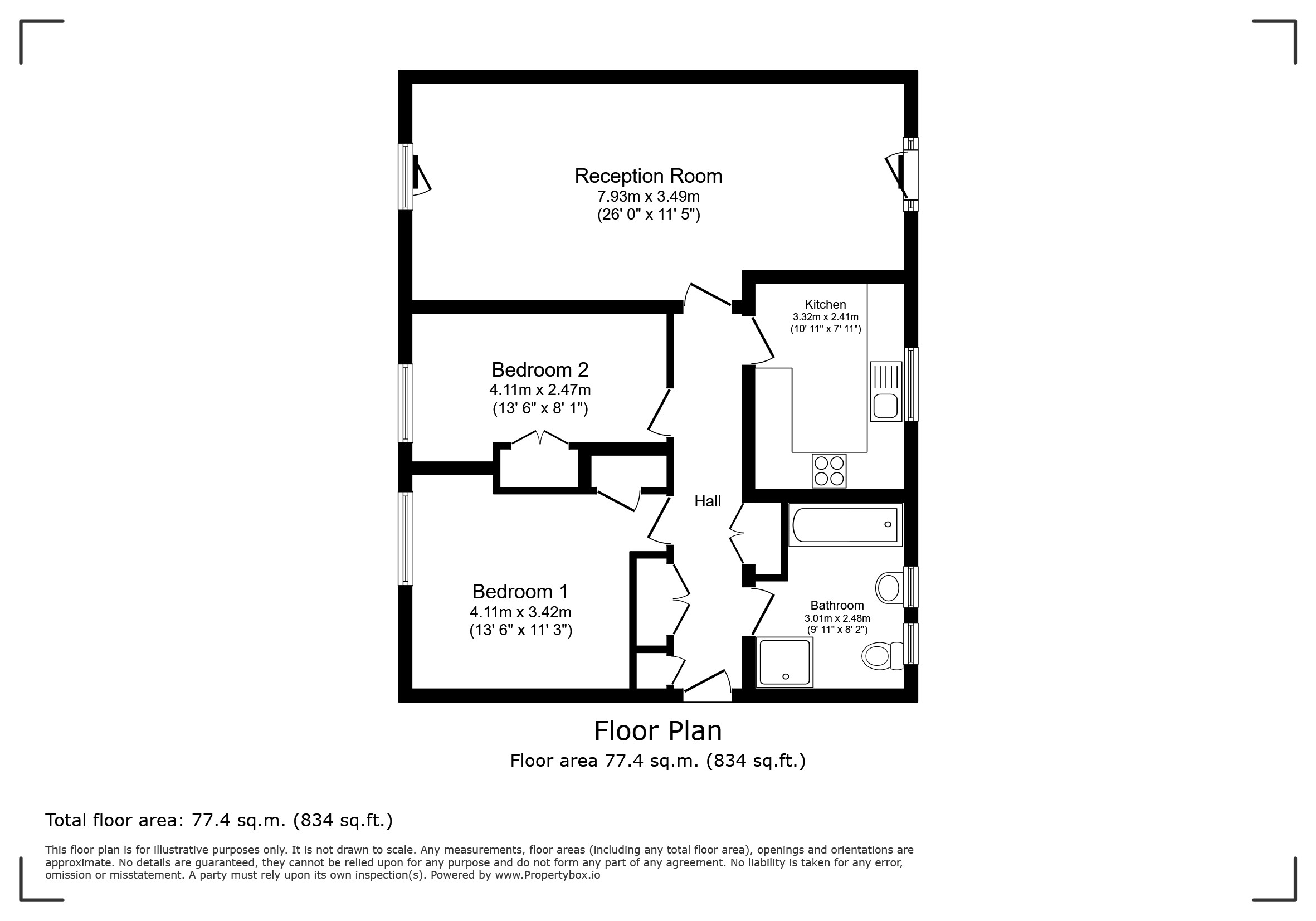 Chester Close South, London floorplan