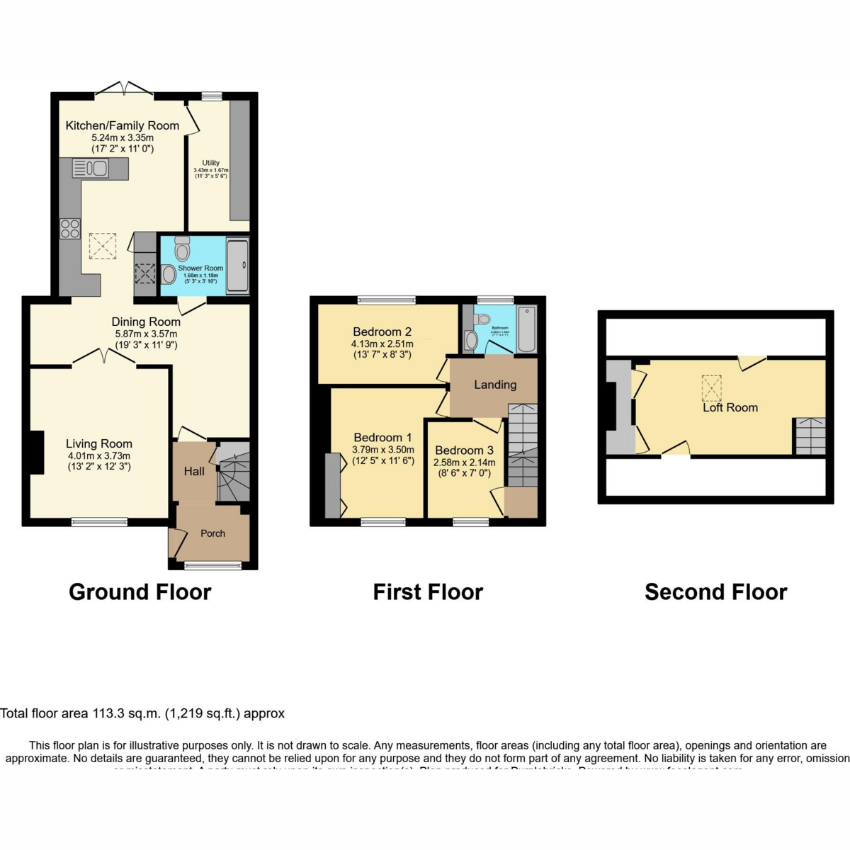 16, Richmond Road, Chichester floorplan