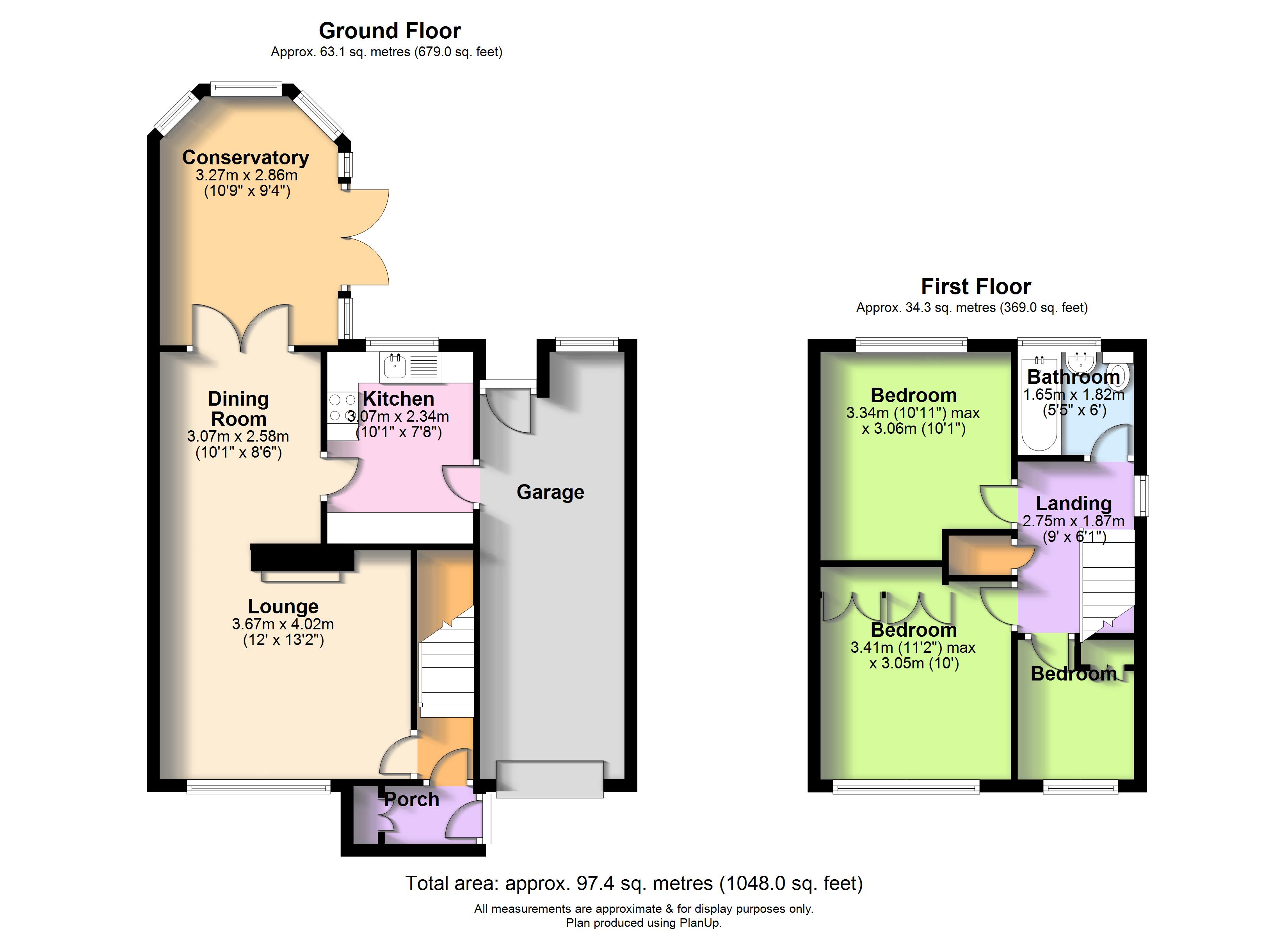 153, Fieldhouse Drive, Telford floorplan