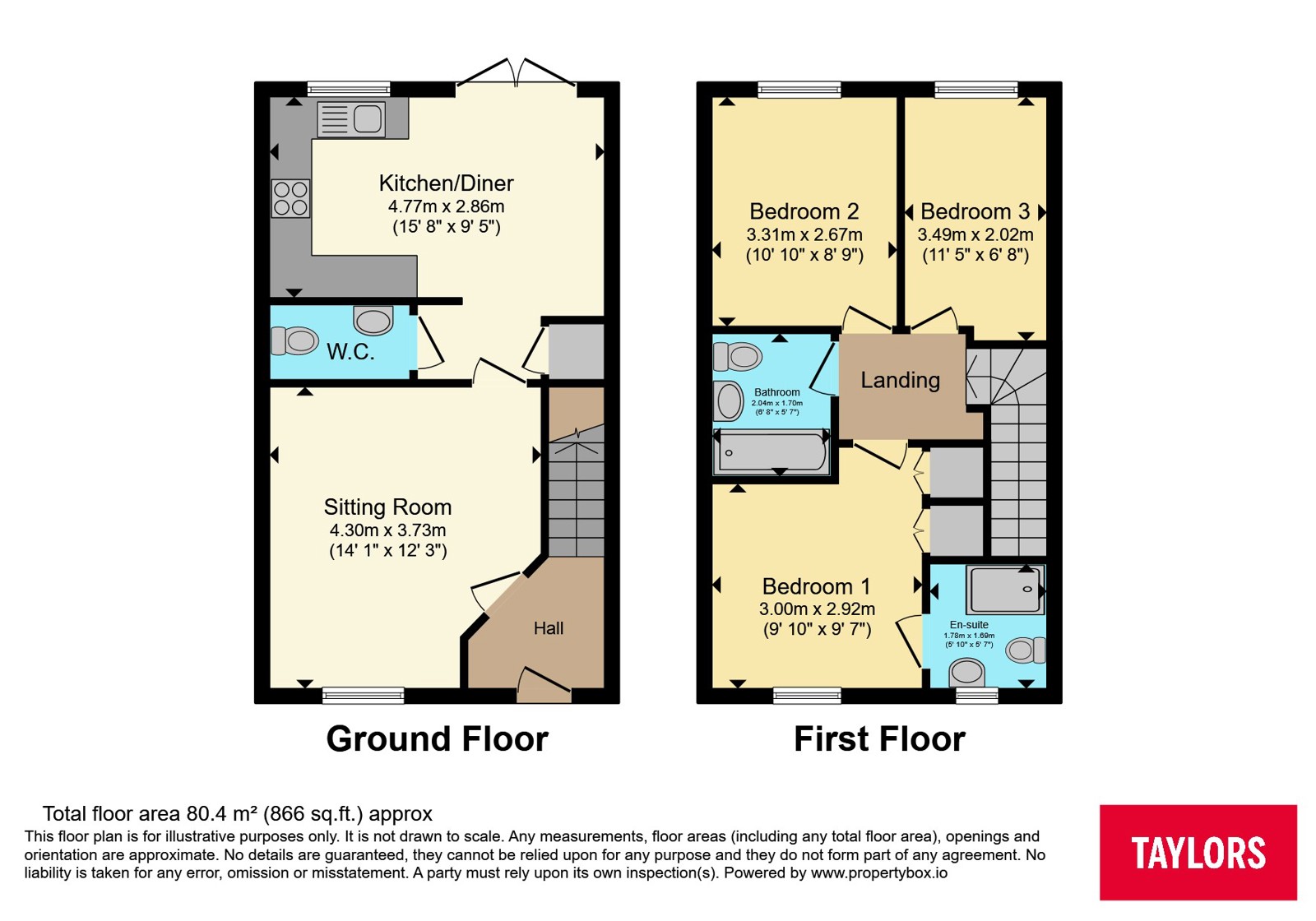 40, Lower Mill, Swindon floorplan