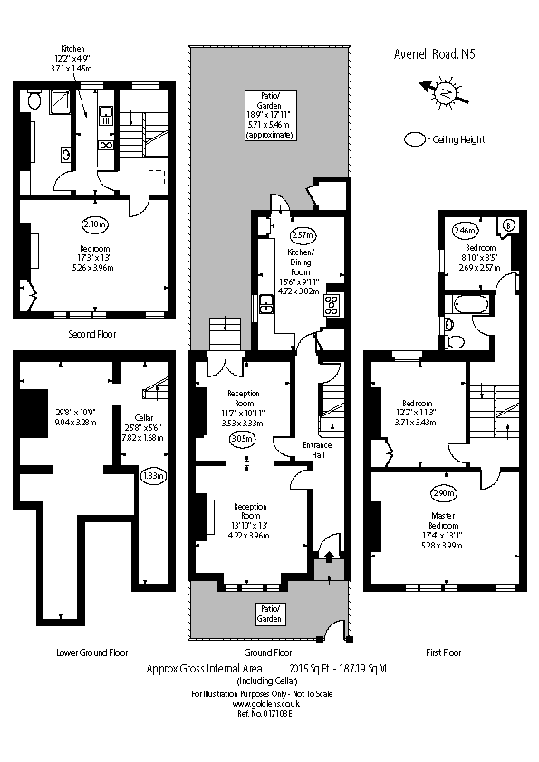 Avenell Road, Highbury, London N5, 4 bedroom terraced house for sale