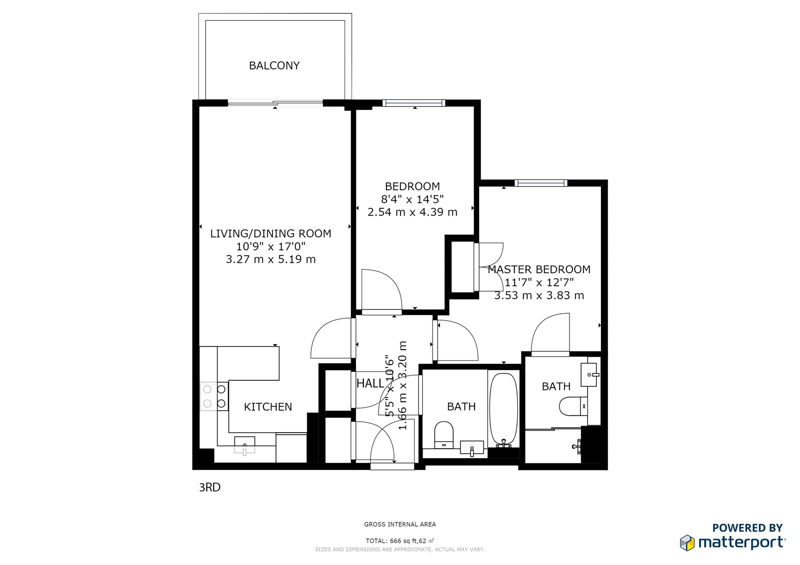 2 Bedrooms Flat to rent in Constantine House, Colindale NW9