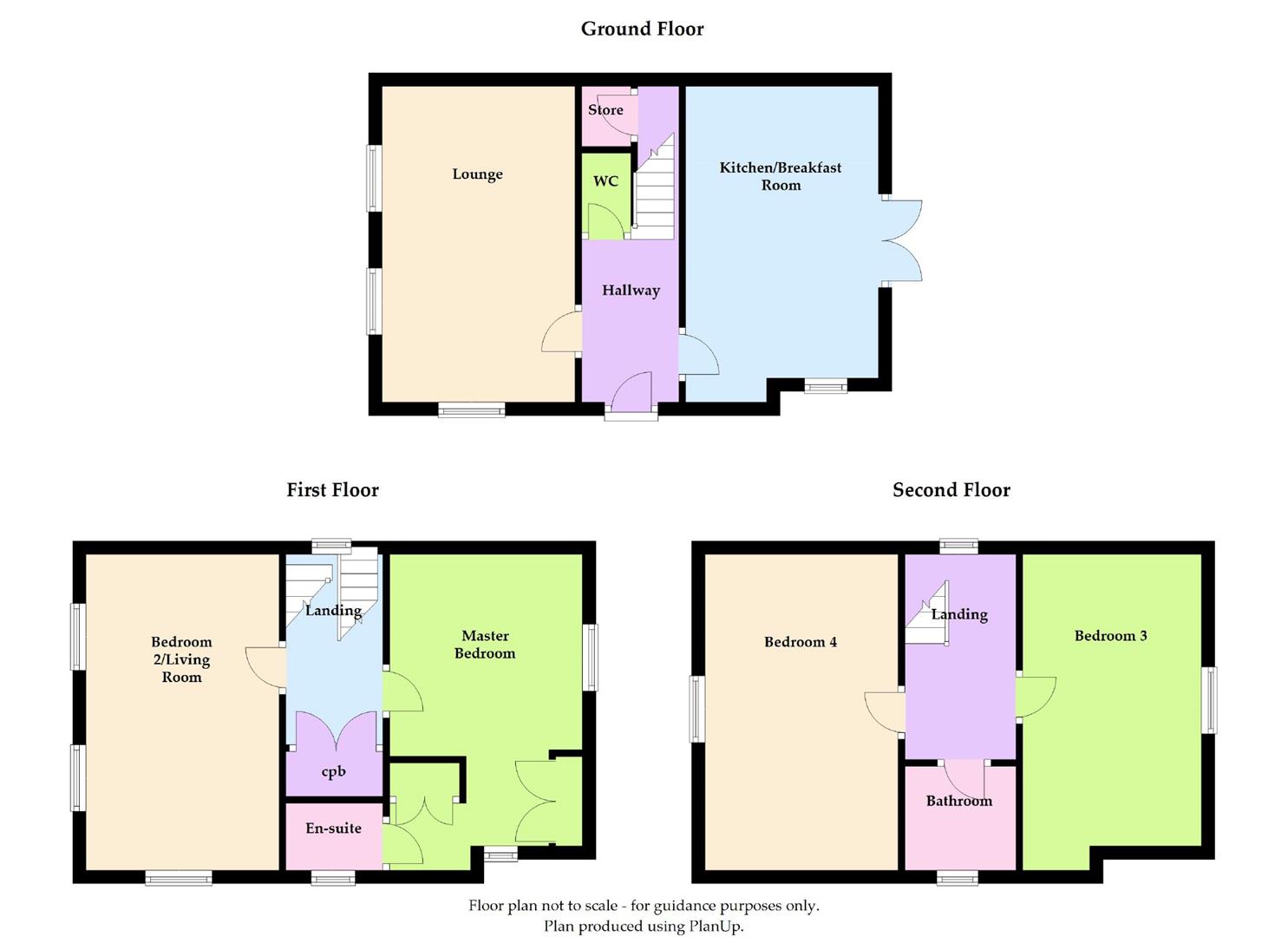 Rushton Mews, Corby floorplan