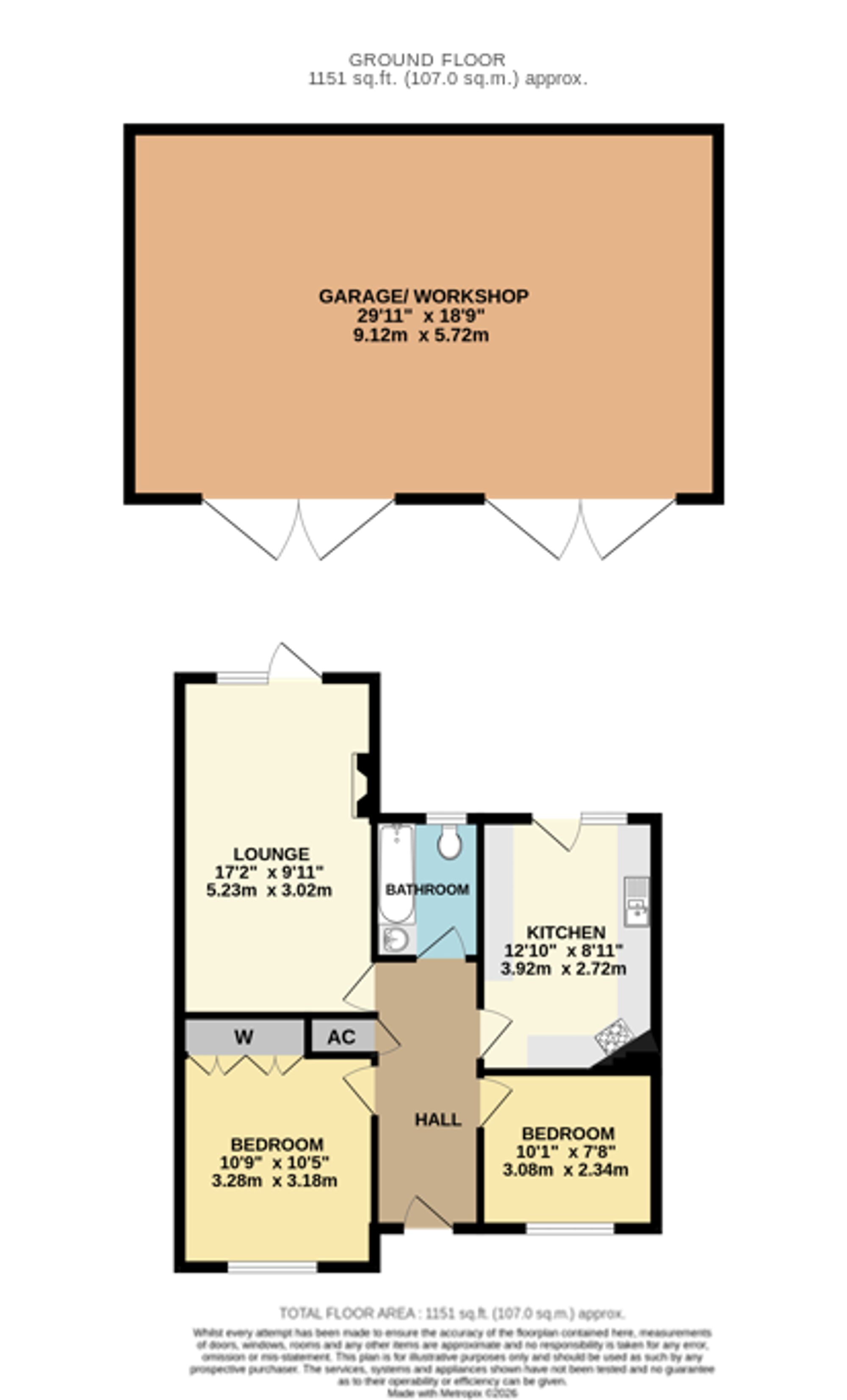 7 Granada Road, Southampton floorplan
