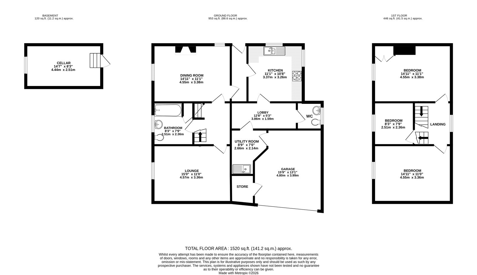 The Old Bakery,, Manor Road, Nottingham floorplan
