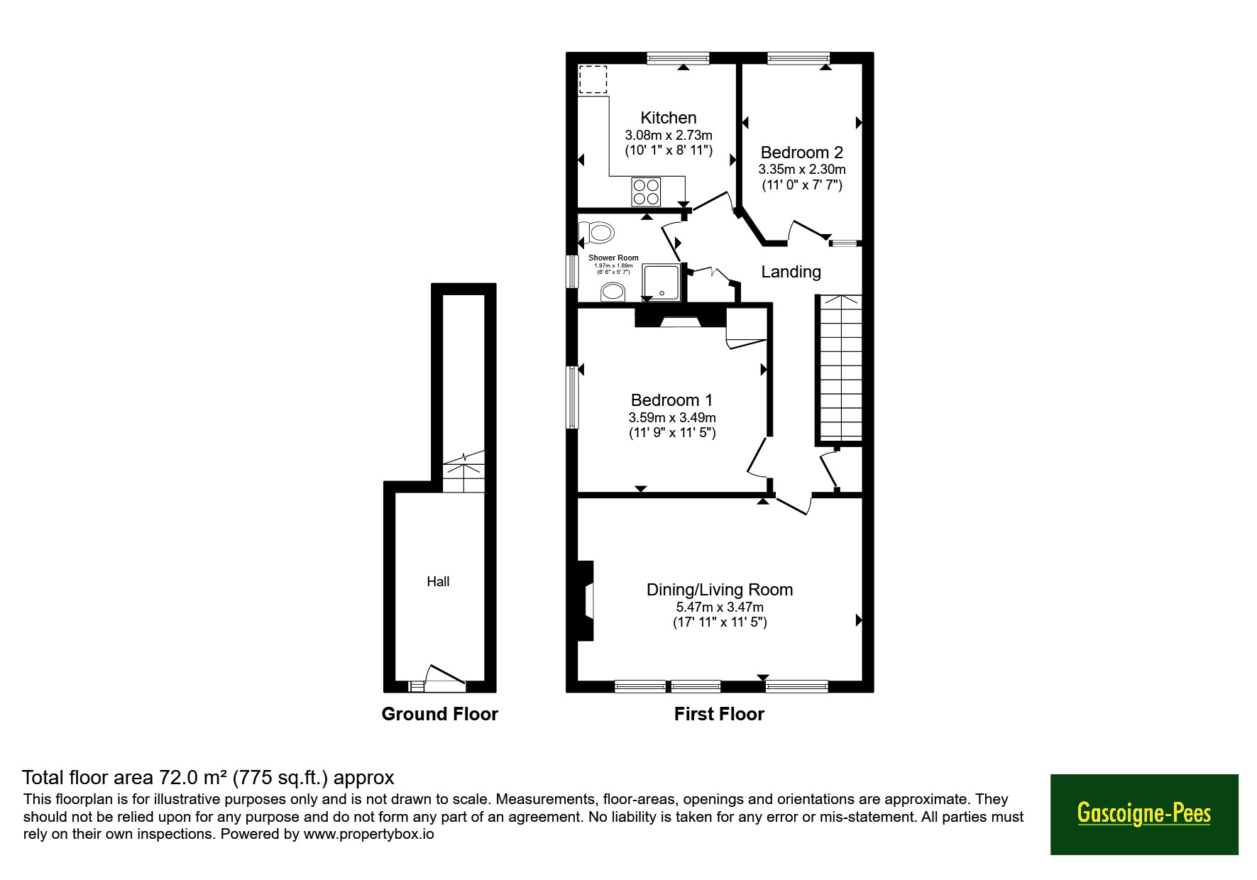36, Fairfield South, Kingston upon Thames floorplan