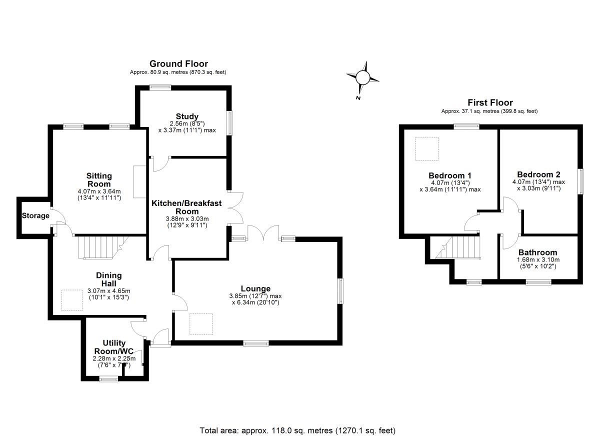 2 Bedrooms Semi-detached house for sale in Proffits Lane, Helsby, Frodsham WA6