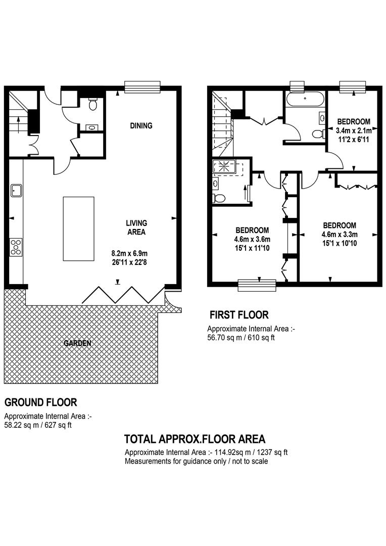 8 Wingfield Mews, Wingfield Street, London floorplan
