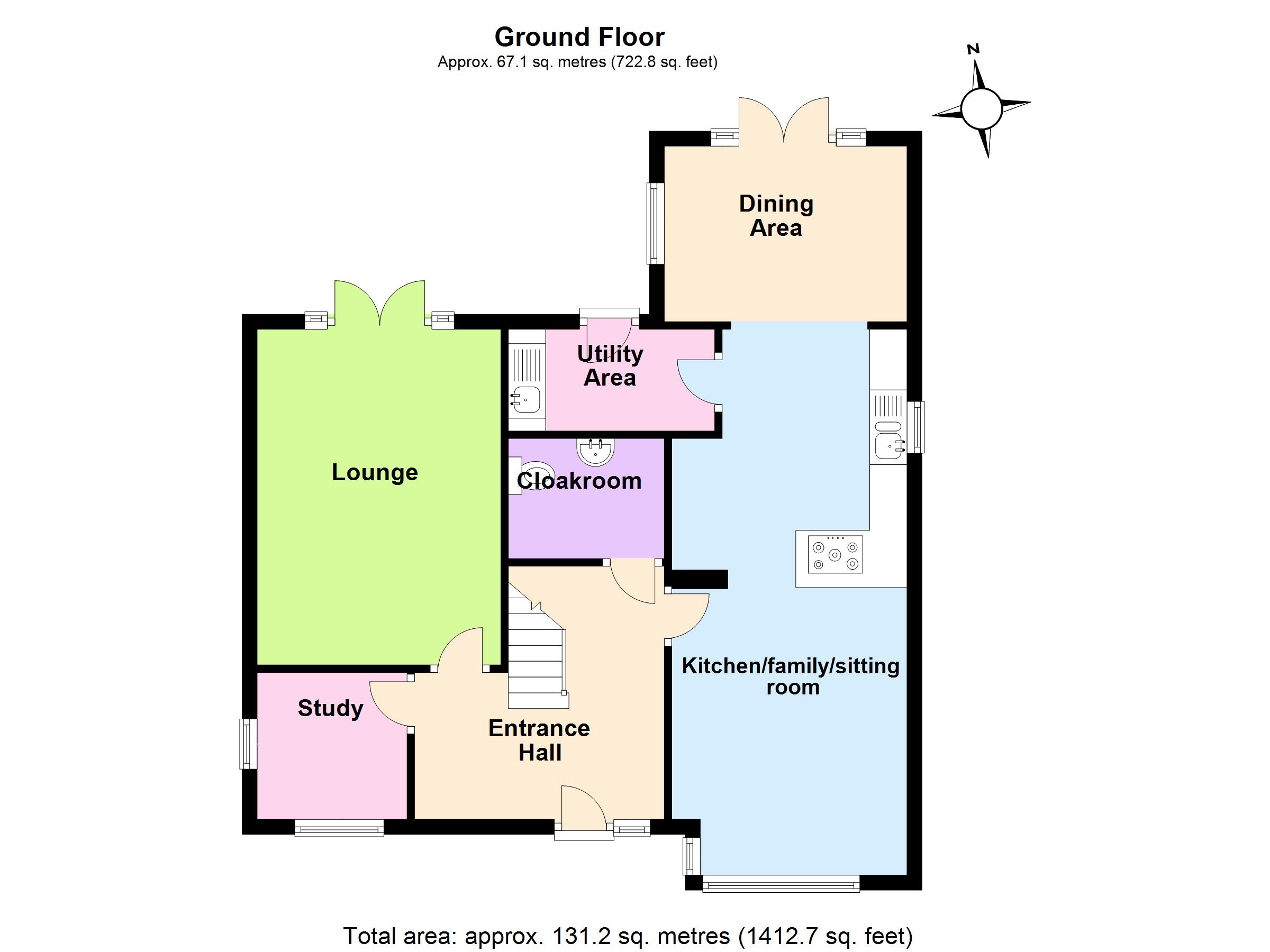 4 Bedrooms Detached house for sale in Crestwood Close, Northampton NN3