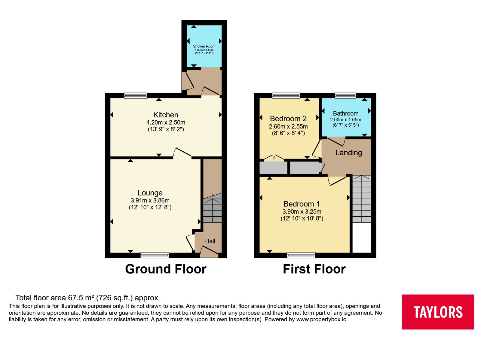 29, Derwent Drive, Northamptonshire floorplan