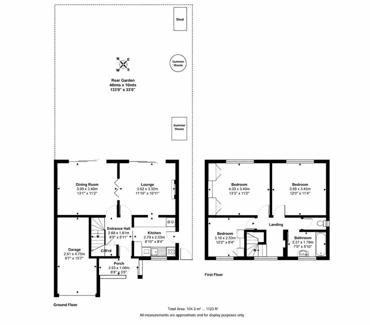 88, Esher Road, East Molesey floorplan
