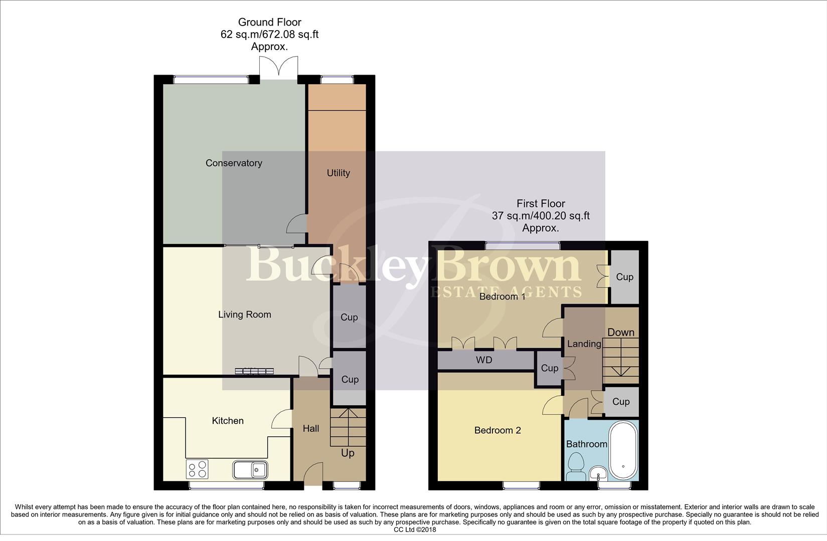 Godfrey Drive, Ilkeston DE7, 2 bedroom terraced house for sale