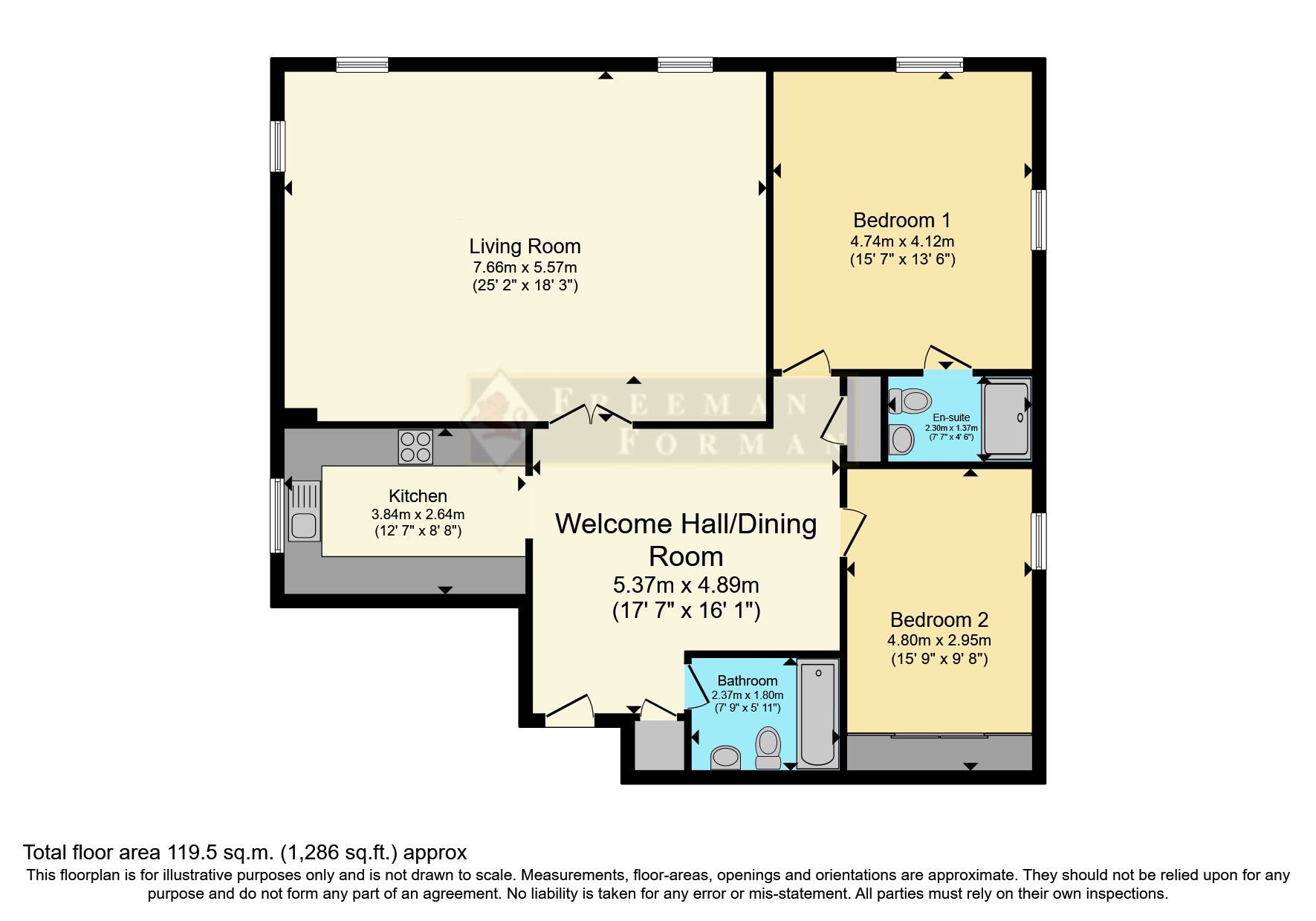 Cobbs, Caxton Place,, Court Lane, Tonbridge floorplan