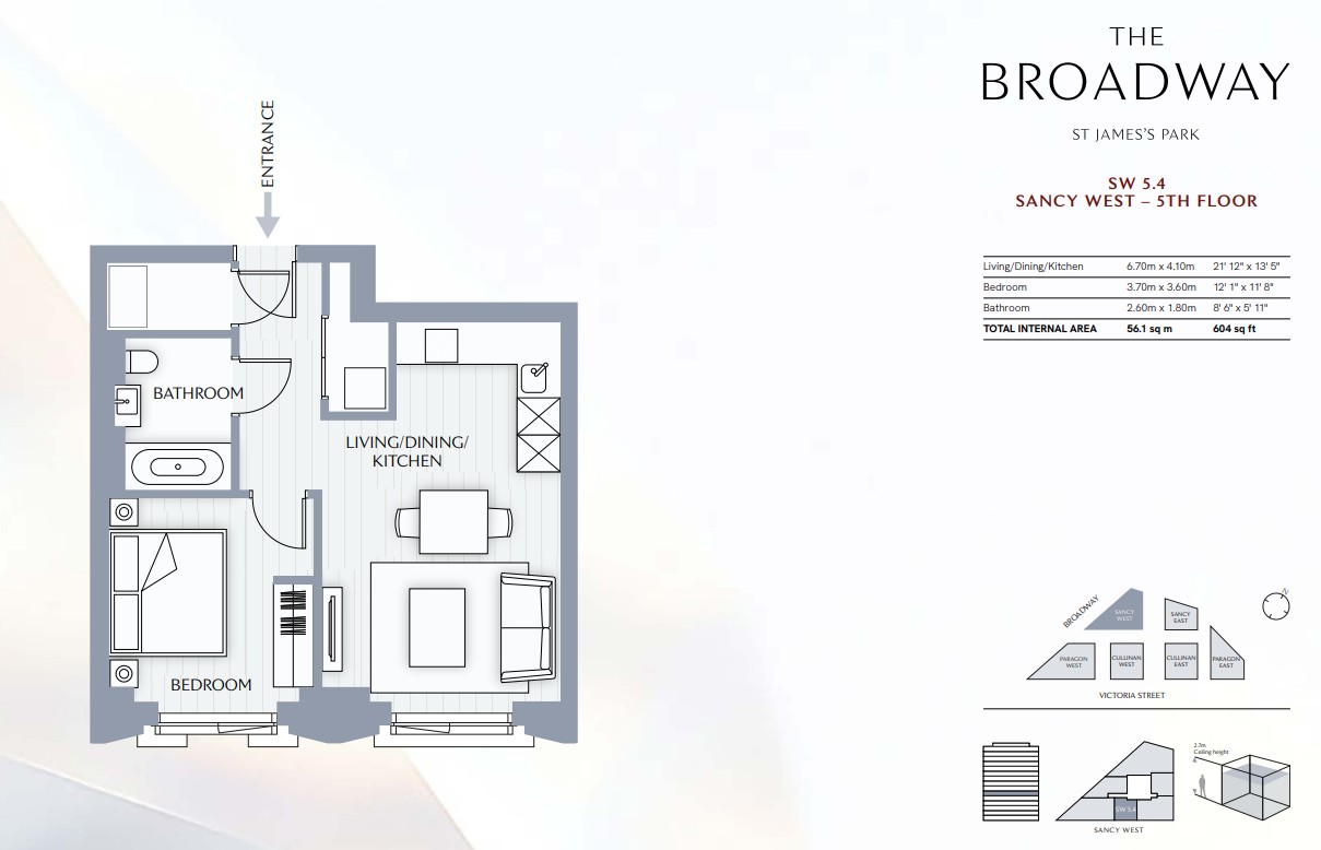 The Broadway, St James's Park, London, SW1H, The Broadway, St James's Park, London, SW1H, London floorplan