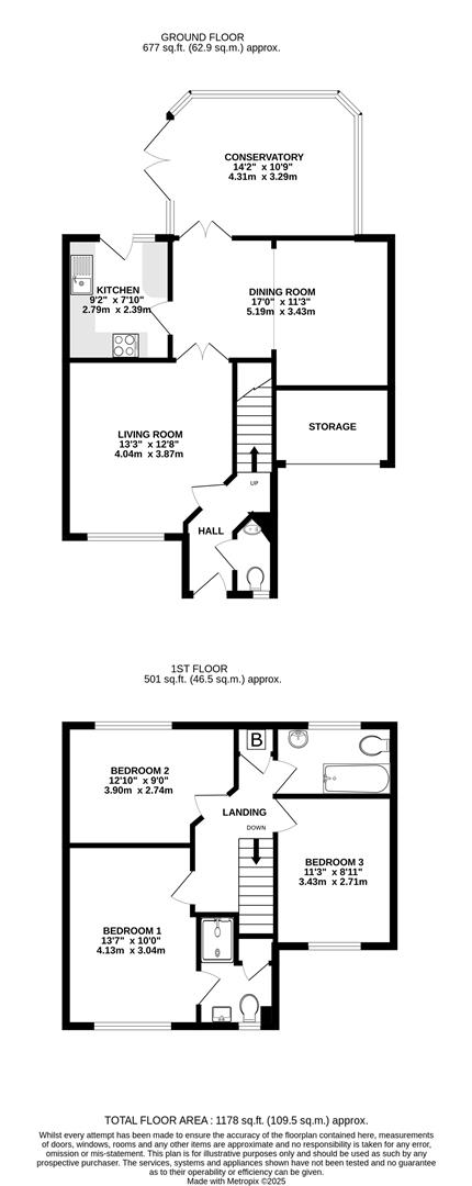 1, Stilwell Drive, Uxbridge floorplan