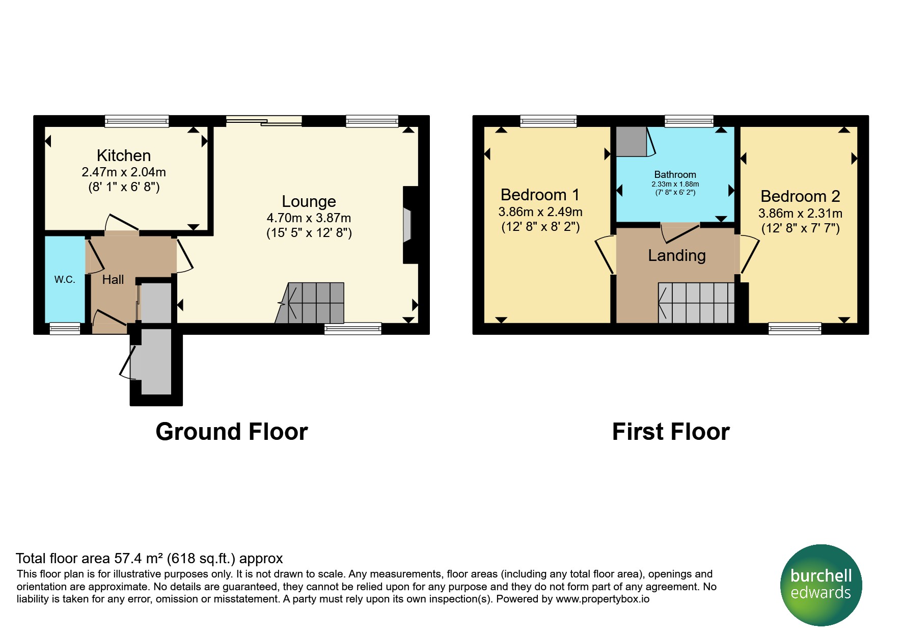 16, Derwent Close, Burton-On-Trent floorplan