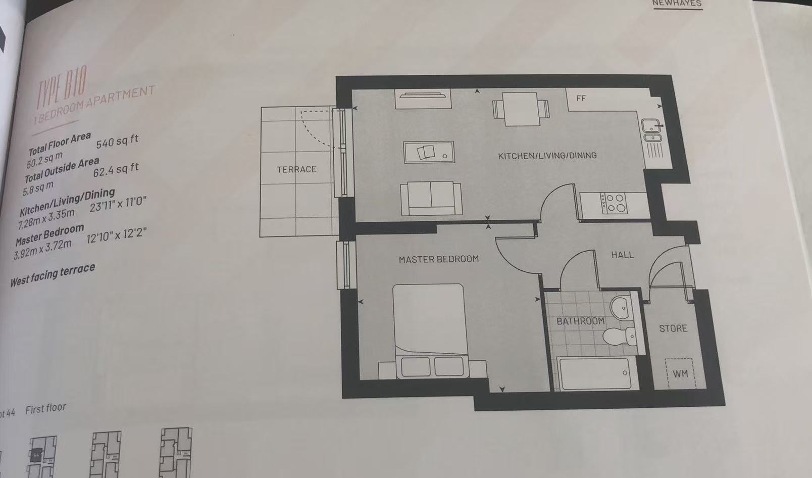 Flat 34, Carpenter House, Hayes floorplan
