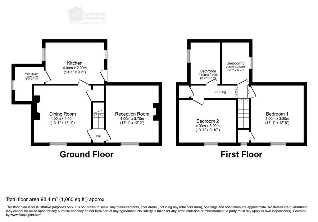 7, High Street, Stafford floorplan