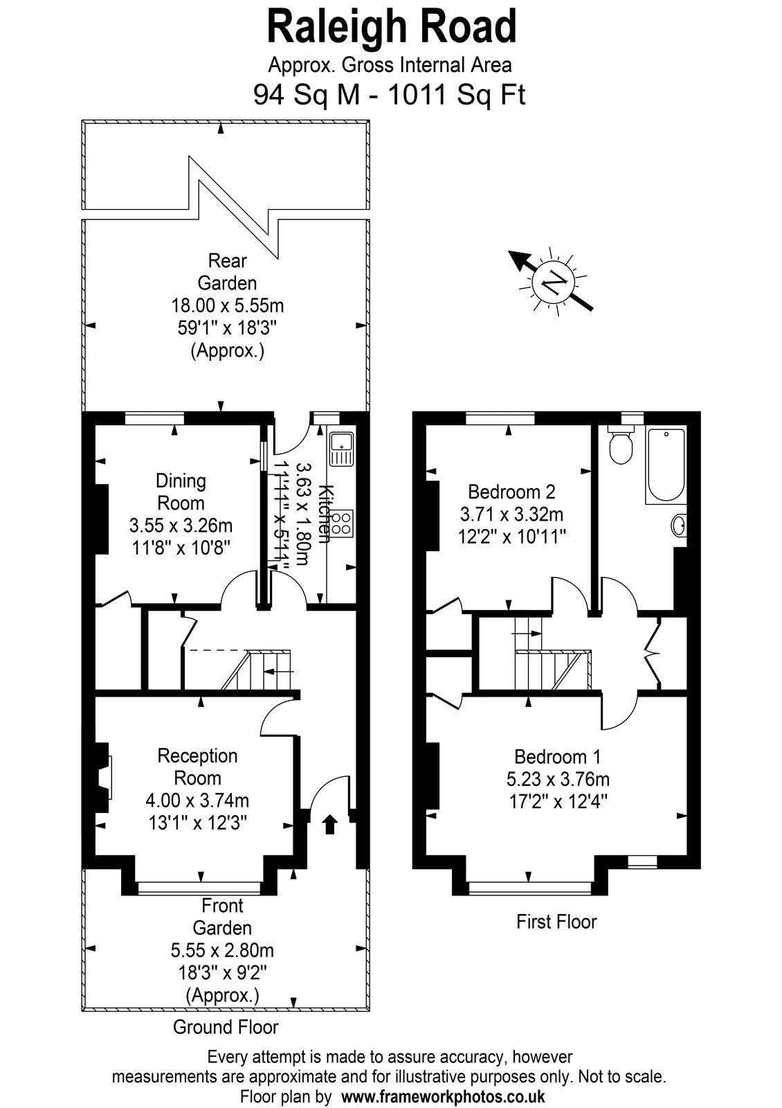 Raleigh Road, Richmond floorplan