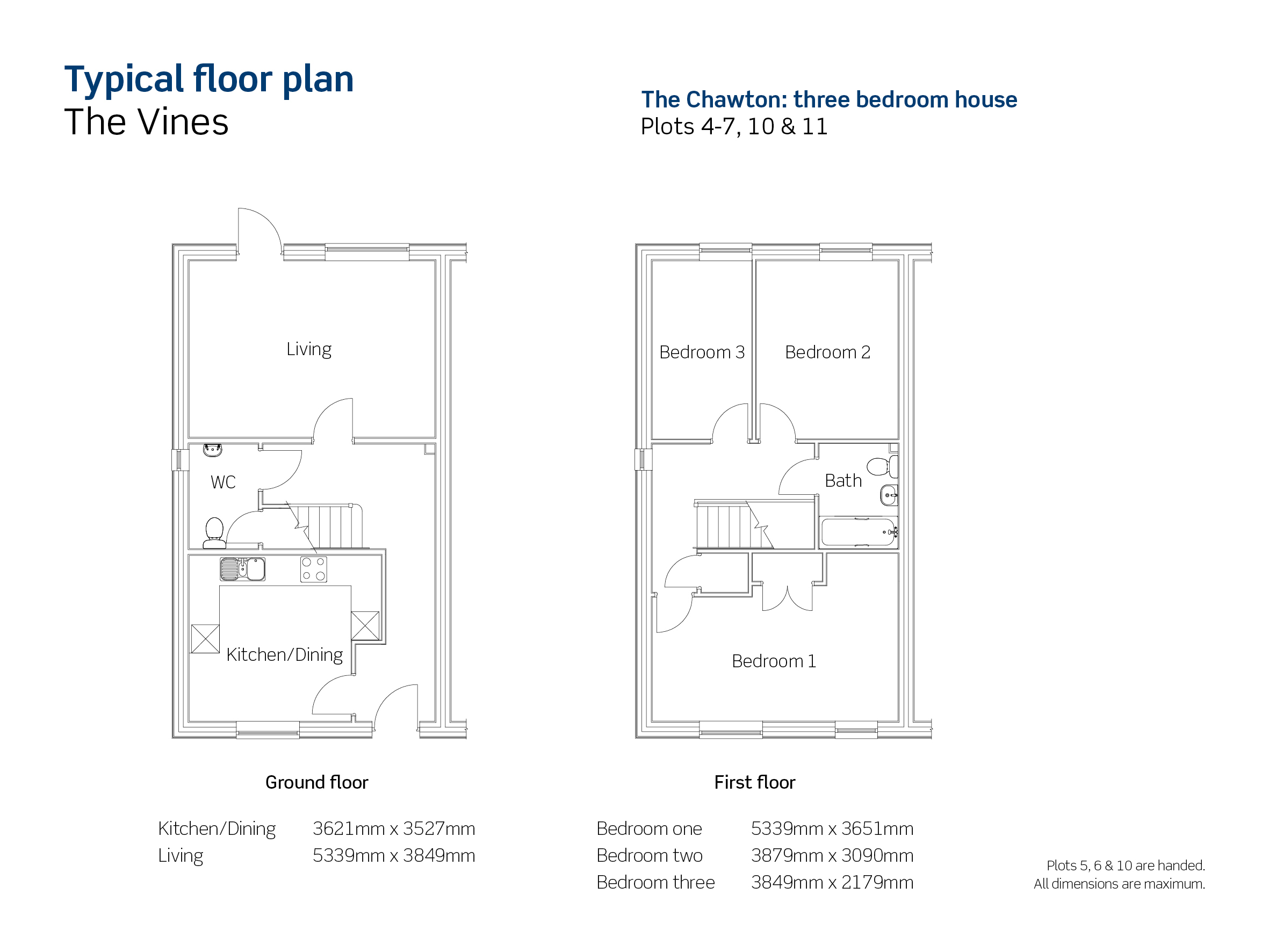 3 Bedrooms Semi-detached house for sale in Plots 5, 6 & 11 Medstead Grange, Nelson Drive, Medstead, Alton, Surrey GU34