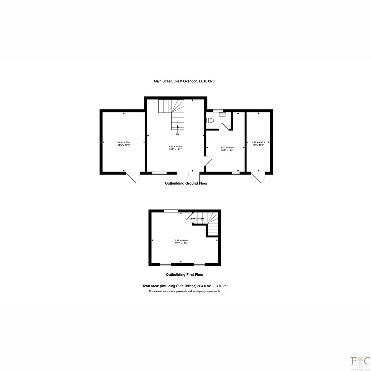 00, Main Street, Great Oxendon floorplan