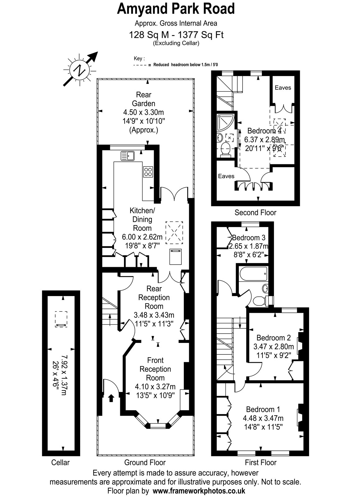 181, Amyand Park Road, Twickenham floorplan