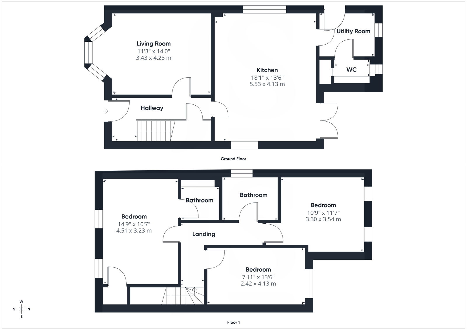 The Gatehouse, 99 Brighton Road, Worthing floorplan