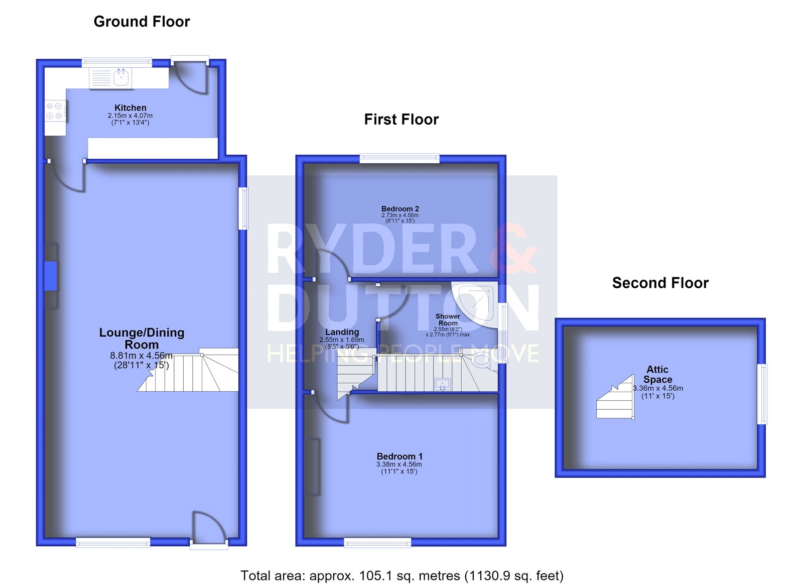 1051, Burnley Road East, Rossendale floorplan