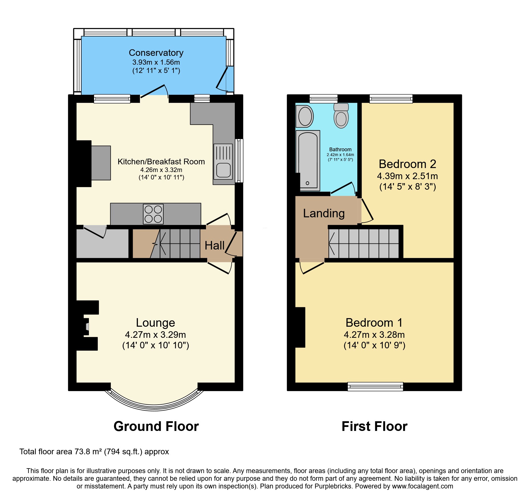 37, Brown Lees Road, Stoke-on-Trent floorplan