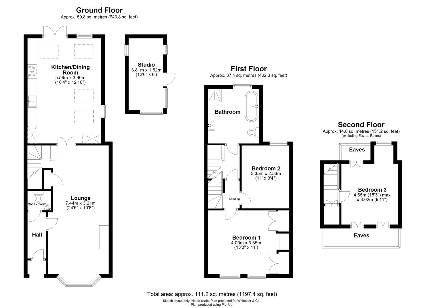 18, Cowper Road, Harpenden floorplan