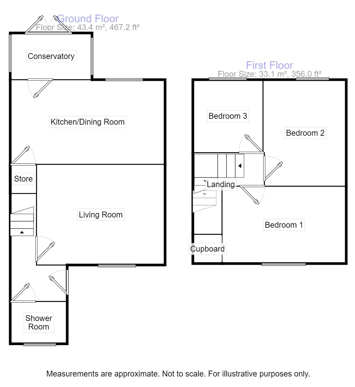 3 Bedrooms Terraced house for sale in Rynal Street, Evesham WR11