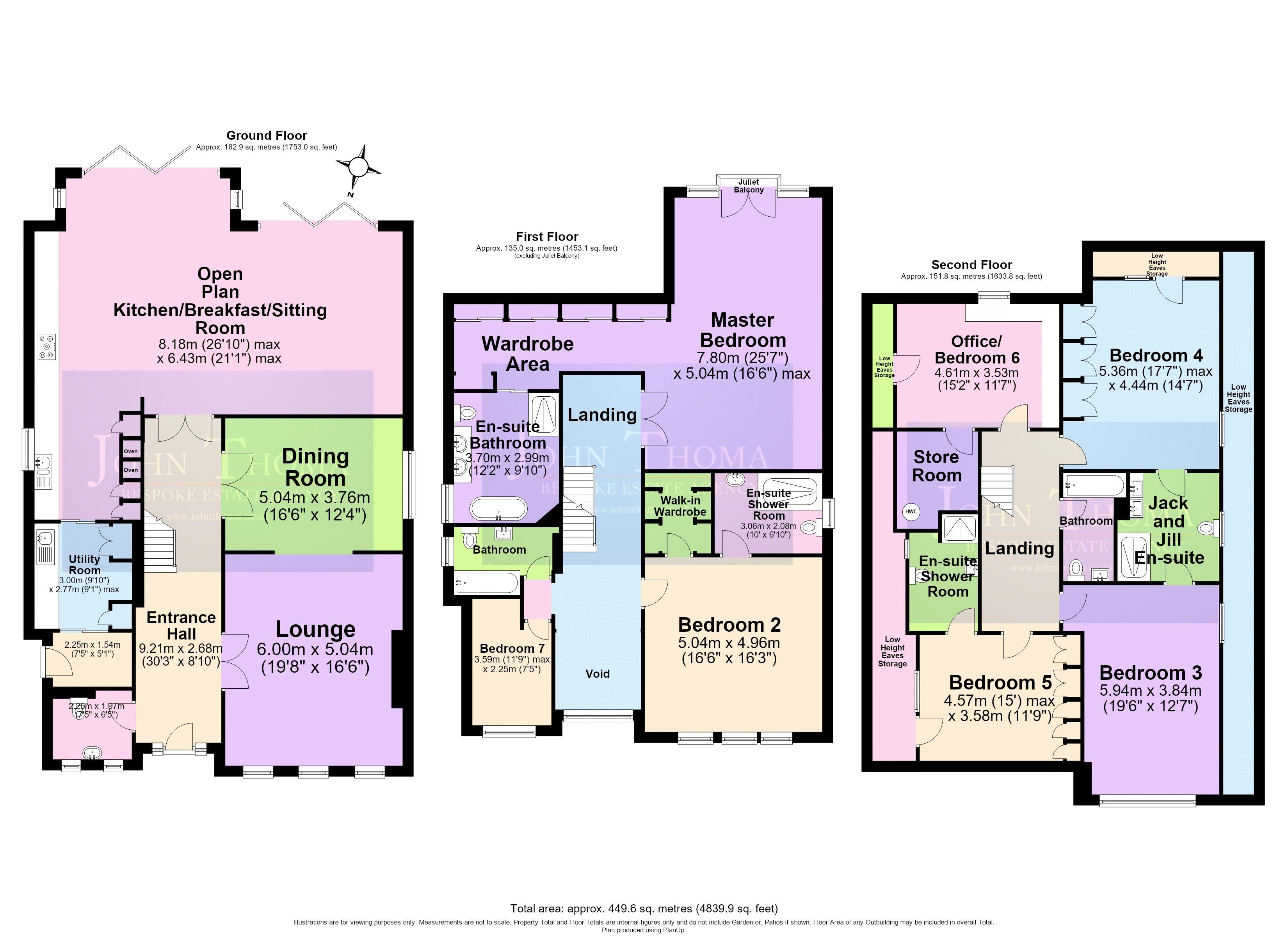 83, Manor Road, Chigwell floorplan