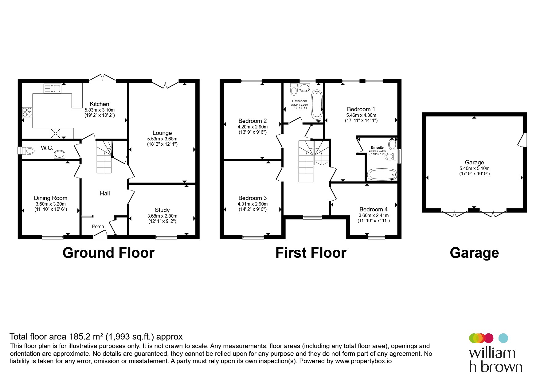 71, Bridport Way, Braintree floorplan