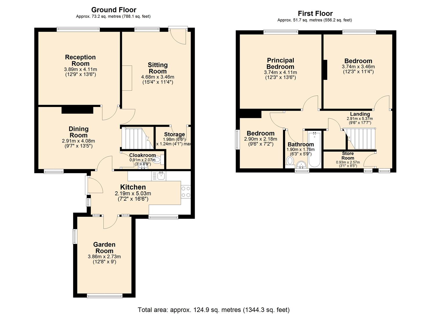 Ravenda, Main Street, Youlgrave floorplan