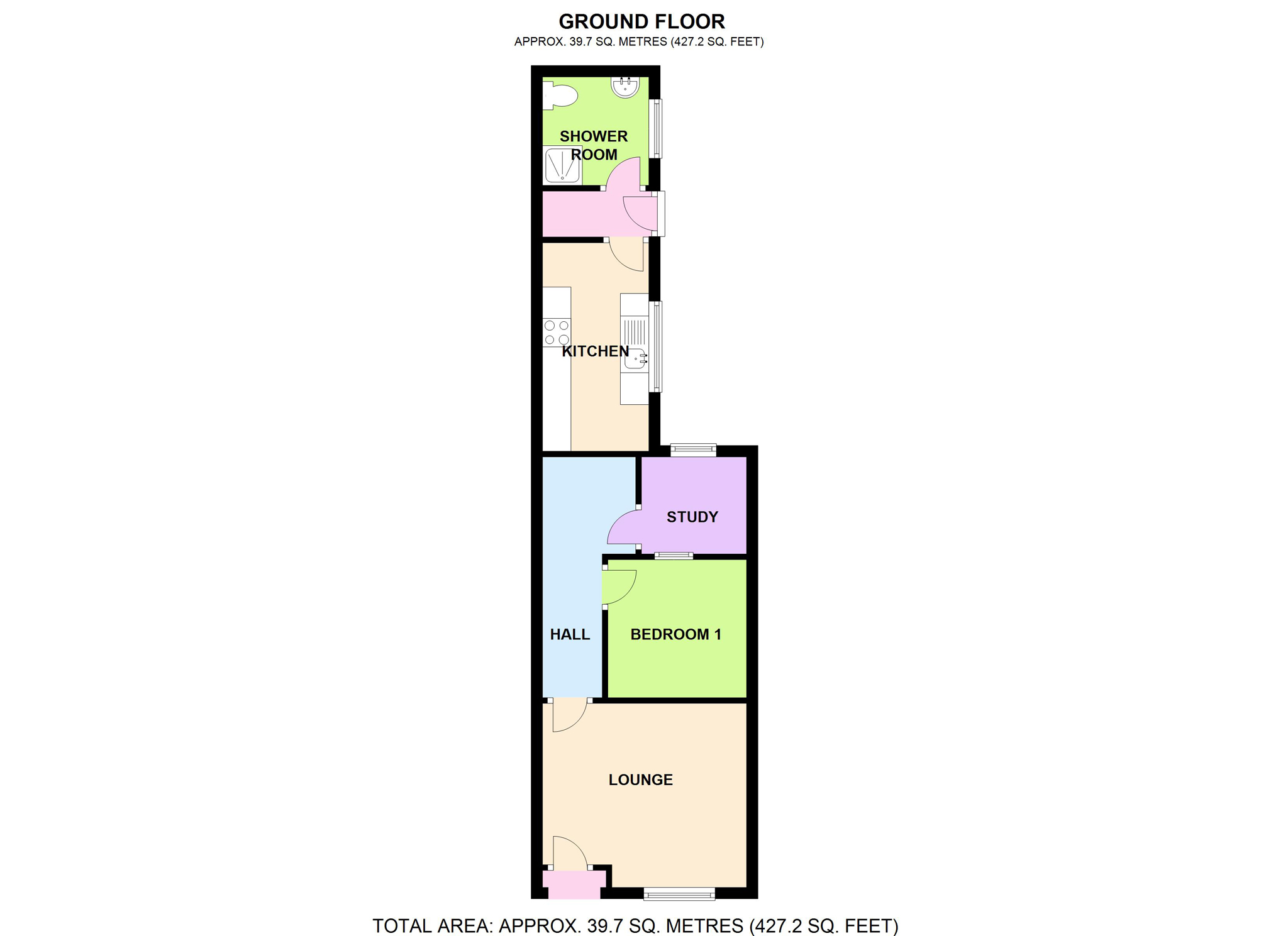 1 Bedrooms Flat for sale in Lonsdale Street, Stoke-On-Trent, Staffordshire ST4