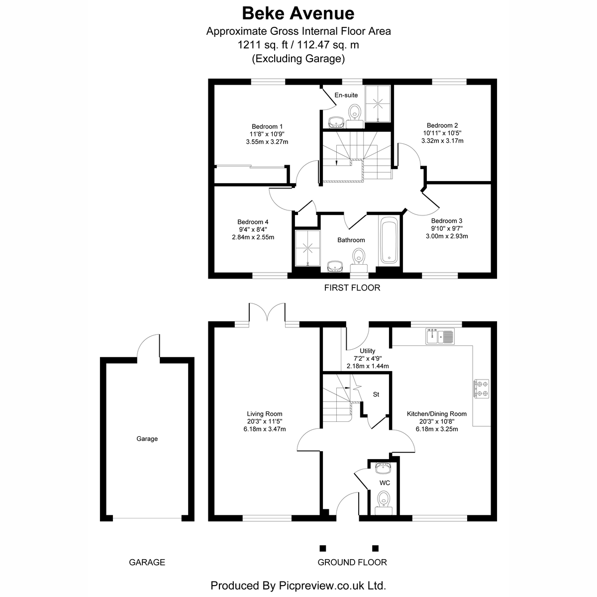 17, Beke Avenue, Reading floorplan