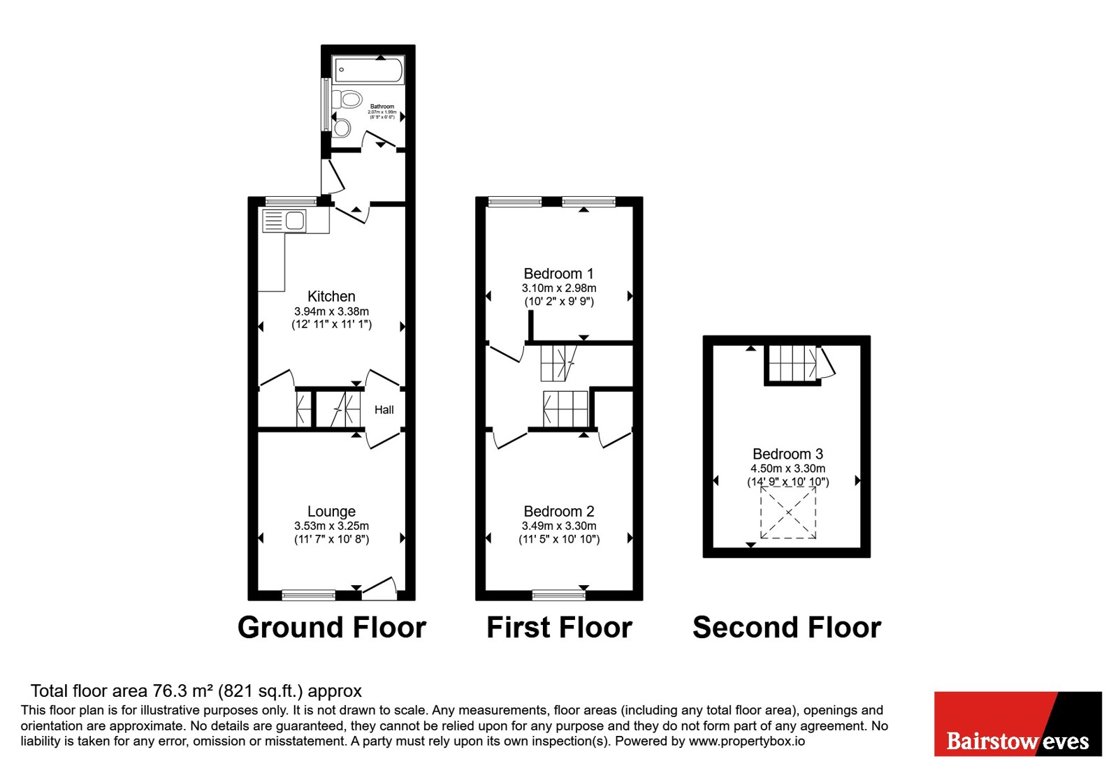 86, Chatsworth Street, Nottinghamshire floorplan
