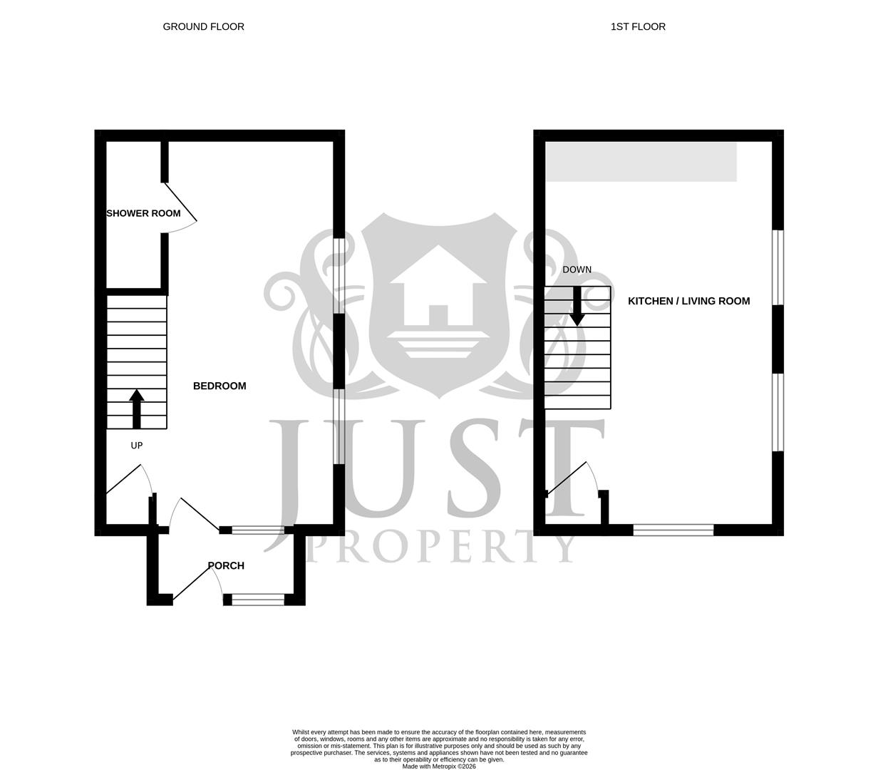 The Coach House, 67B, Willowfield Road, Eastbourne floorplan