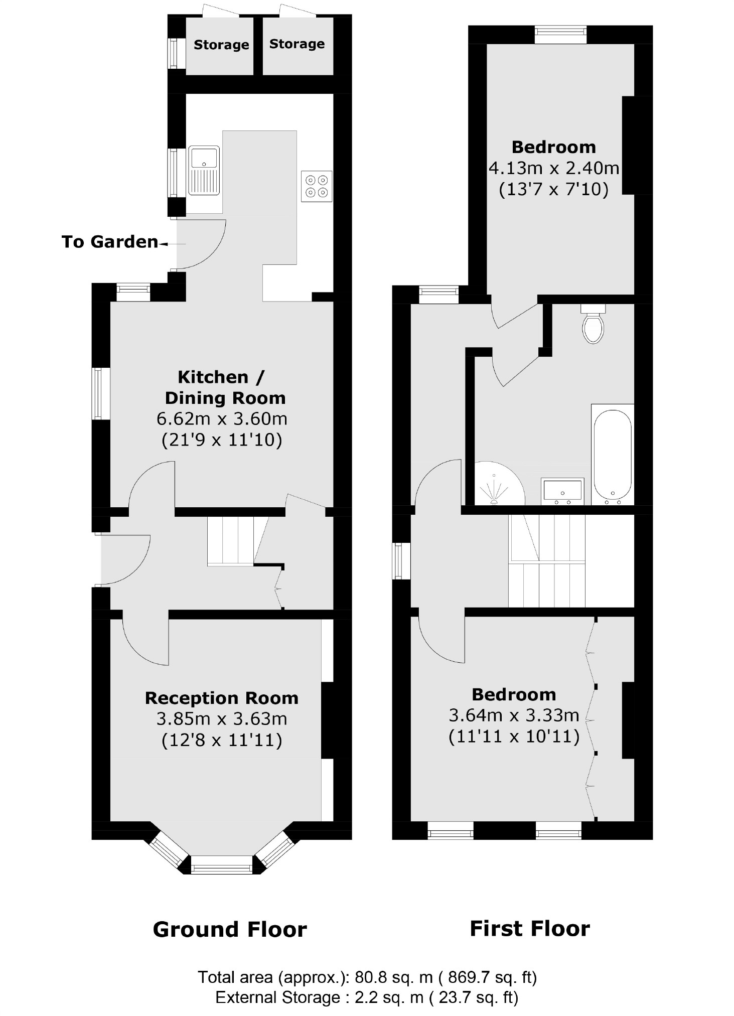 Hampden Road, Kingston Upon Thames floorplan