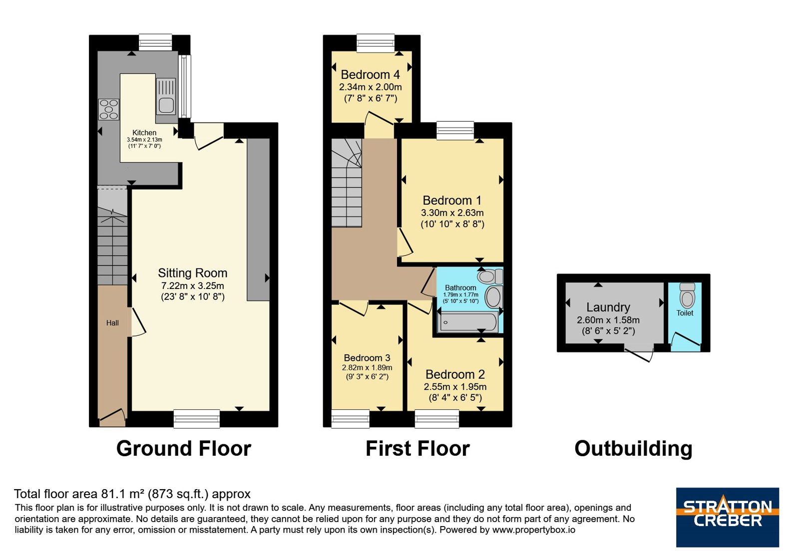 6, Raymond Road, Cornwall floorplan