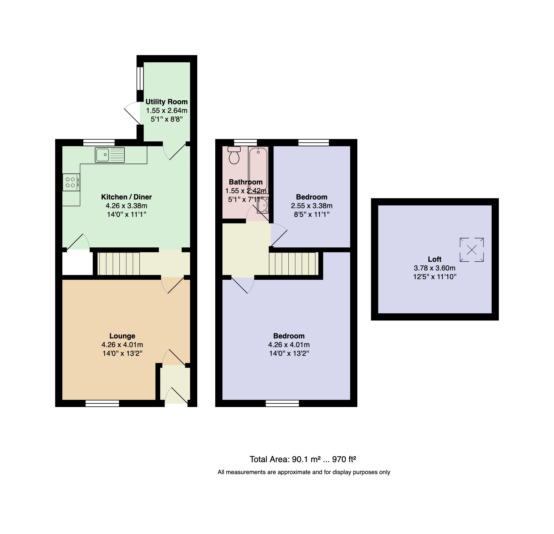 10, Crow Lane, Ramsbottom, Bury floorplan