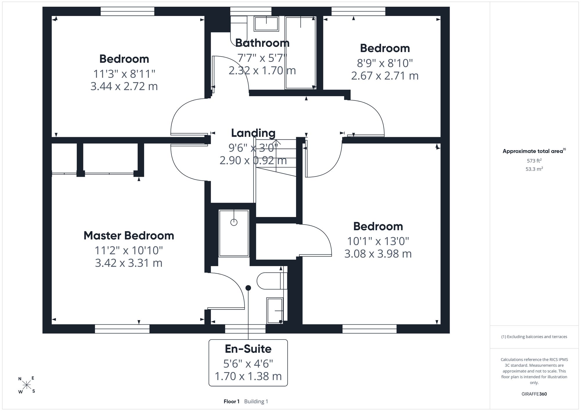 33 Cardinal Drive, Hinckley floorplan