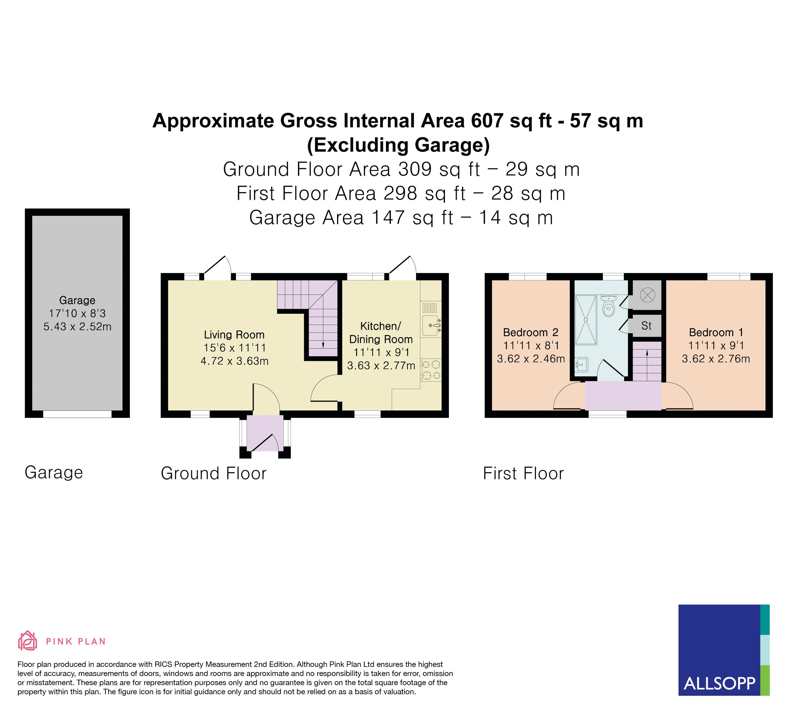 11 Cosne Mews, Walkers Road, Harpenden floorplan